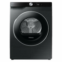 Сушильная машина Samsung DV90T6240LB/LP, 9 кг, 18 программ сушки, подсветкой барабана, черный