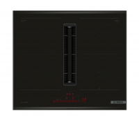 Варочная панель индукционная с интегрированной вытяжкой Bosch PVQ695H26E, черный