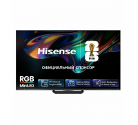 Телевизор QLED Hisense 55UR8S, RGB Mini-LED, Smart TV (HomeOS) 4K Ultra HD, 60Hz черный