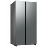 Холодильник Samsung Side-by-Side RS70F65Q1TWT, No Frost, 647 л, серебристый/нержавеющая сталь