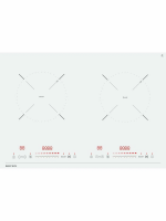 Варочная панель индукционная Meferi MIH602WH ULTRA, белый