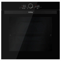 Духовой шкаф электрический Korting OKB 51041 CEGN, телескопы, каталитическая очистка, черный