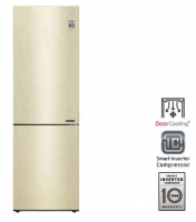 Холодильник LG DoorCooling+ GA-B509 CECL (бежевый), объем 419 л