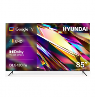 Телевизор LED Hyundai H-LED85BU7011, Smart TV (Google TV) 4K Ultra HD 60Hz Metal черный
