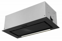 Вытяжка встраиваемая Meferi SMARTBOX60BK GLASS POWER, 60 см, 900 м3/ч, стекло, черный