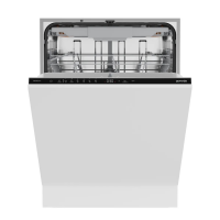 Посудомоечная машина встраиваемая Gorenje GV16E3, черный