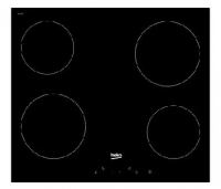 Электрическая варочная панель Beko HIC 64400 E (черный)