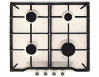Газовая варочная панель GEFESt ПВГ 1212 K55, кремовая, 4 конфорки