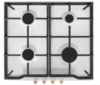 Газовая варочная панель GEFEST ПВГ 1212 К82, эмалированная, 4 конфорки