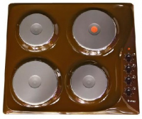 Электрическая варочная панель GEFEST "СВН 3210", 4 конфорки, коричневая