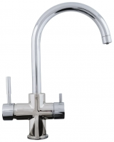 Смеситель для кухни (мойки) Zigmund & Shtain ZS 1800 (нерж. сталь) однорычажный