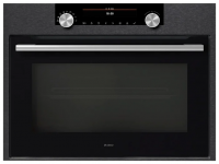 Компактный электрический духовой шкаф с СВЧ Asko OCM8487B, графит