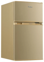 Холодильник Tesler RCT-100 Champagne (золотистый)