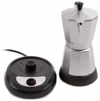 Кофеварка гейзерная Endever Costa-1010 (черный/серебристый)