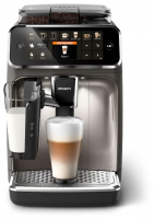 Кофемашина автоматическая Philips Series 5400 LatteGo EP5447/90, чёрный/серебристый