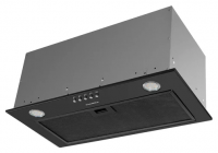 Вытяжка встраиваемая Maunfeld Crosby Power 50 (черный), встраиваемая, 1050м3/ч, LED освещение, чёрная