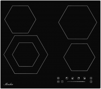 Электрическая варочная панель MONSHER MHE 6012 (черный)