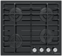 Газовая варочная панель MAUNFELD EGHG.64.6CB/G (черный)