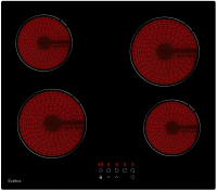 Электрическая варочная панель Evelux HEV 640 (чeрный)