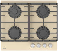Газовая варочная панель Evelux HEG 600 IG (бежевый)
