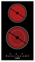 Электрическая варочная панель Hyundai HHE 3285 BG, черный