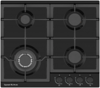 Газовая варочная панель Zigmund & Shtain G 14.6 B черный