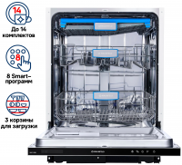 Встраиваемая посудомоечная машина MAUNFELD MLP-12IM