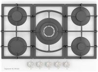 Газовая варочная панель Zigmund & Shtain M 26.7 W белый