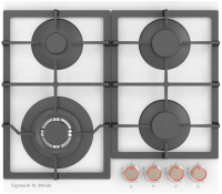 Газовая варочная панель Zigmund & Shtain MN 199.61 W белый