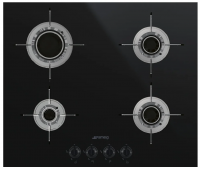 Газовая варочная панель Smeg PVL664CN, черный