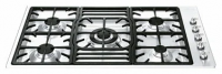 Газовая варочная панель Smeg PGF95-4, серебристый
