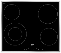 Электрическая варочная панель Beko HIC 64402 X, черный/серебристый