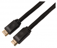 Кабель аудио-видео LAZSO WH-111 HDMI (m)/HDMI (m) 25м. Позолоченные контакты черный (WH-111(25M))