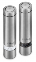 Кофемолка Kitfort КТ-770 150Вт сист.помол.:жернова вместим.:160гр нержавеющая сталь