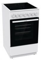 Плита Электрическая Gorenje GEC5B41WG белый стеклокерамика (без крышки)