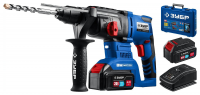 Перфоратор Зубр PB-260-42 патр.:SDS-plus уд.:3Дж аккум. (кейс в комплекте)