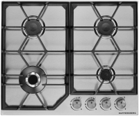 Варочная поверхность газовая Kuppersberg FS 62 X, нержавеющая сталь