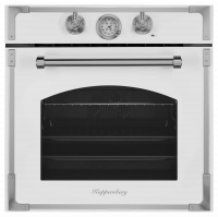 Электрический духовой шкаф Kuppersberg RC 6911 W Silver, белый/серебристый