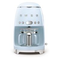 Кофеварка капельная SMEG DCF02PBEU, голубой