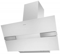 Вытяжка наклонная Maunfeld Mersey 90 glass white, белый/сатин