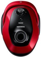 Пылесос с мешком и циклонным фильтром Samsung VC20M257AWR (SC20M257AWR) (красный)