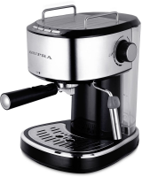 Кофеварка эспрессо Supra CMS-1515 850Вт черный/серебристый