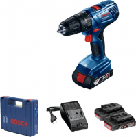 Дрель-шуруповерт Bosch GSB 180-LI аккум. патрон:быстрозажимной (кейс в комплекте) (06019F8323)