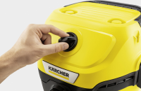 Пылесос профессиональный Karcher WD 3 S V-17/4/20 (1.628-135.0) желтый/черный/серебристый