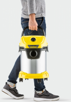 Пылесос профессиональный Karcher WD 3 S V-17/4/20 (1.628-135.0) желтый/черный/серебристый
