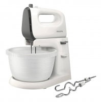Миксер ручной Philips HR3745 450Вт белый/серый