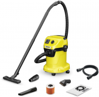 Строительный пылесос Karcher WD 3 P V-17/4/20 Workshop 1000Вт желтый