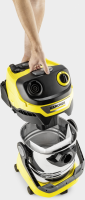 Строительный пылесос Karcher WD 5 S V-25/5/22 1100Вт (уборка: сухая/сбор воды) желтый