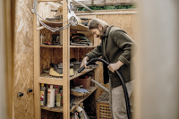 Пылесос профессиональный Karcher WD 2 Plus V-12/4/18 (1.628-000.0) желтый/черный