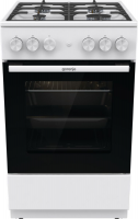 Плита Газовая Gorenje GG5A11WF белый (без крышки) реш.чугун